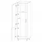 Kuchynská skrinka Gardena D60ZL P white,3