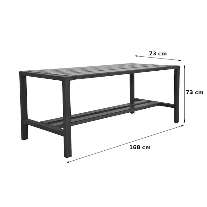 Komplet moderný 1 bez operadla palisander