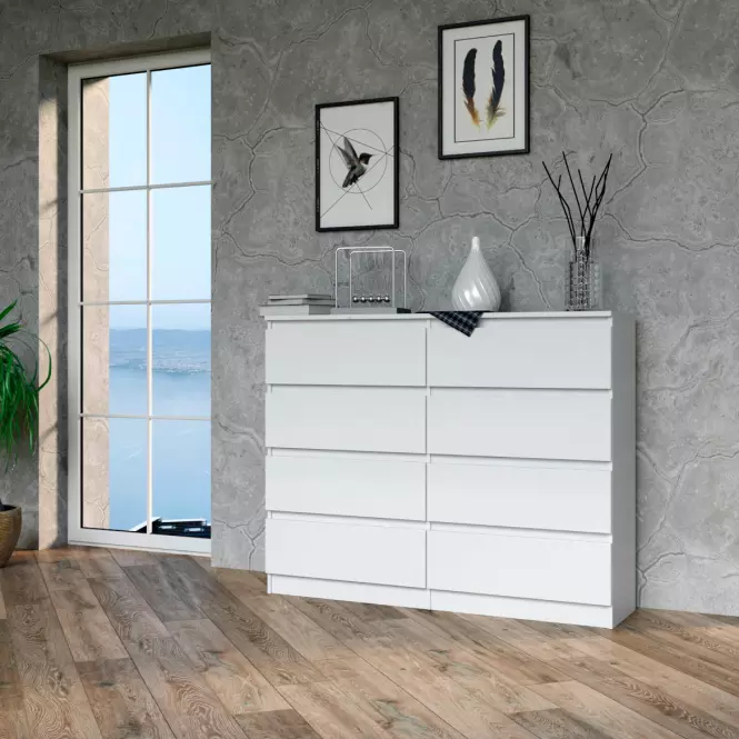 Komoda Malwa M8 120 biely