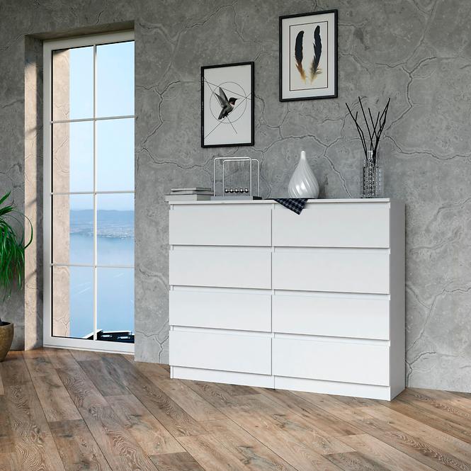 Komoda Malwa M8 120 biely