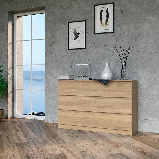 Komoda Malwa M6 120 sonoma,3