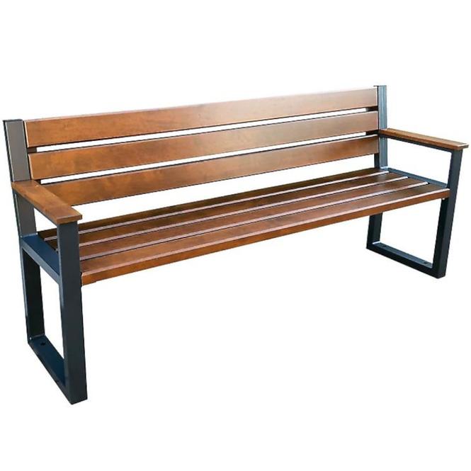 Komplet moderný 2 s operadlom orech