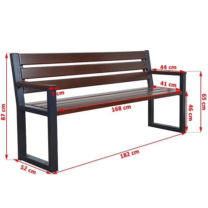 Komplet moderný 2 palisander