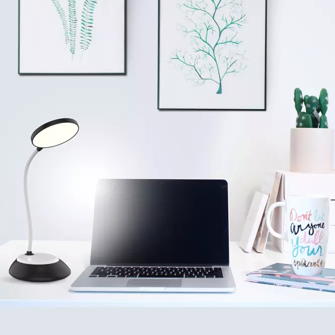 Stolná lampa Kuala LED 6W čierna