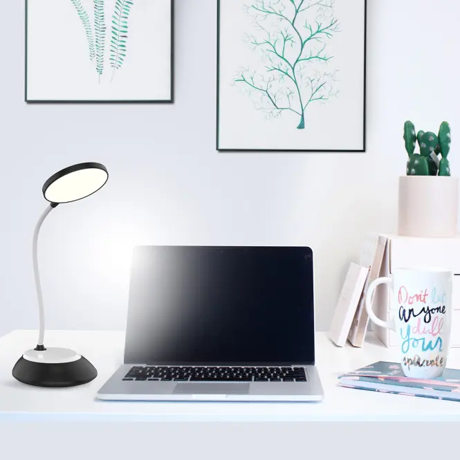 Stolná lampa Kuala LED 6W čierna,5