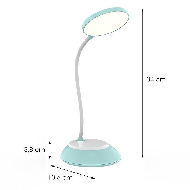Stolná lampa Kuala LED  6W modrá