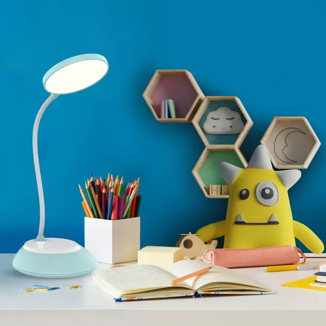 Stolná lampa Kuala LED  6W modrá