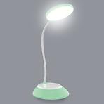 Stolná lampa Kuala LED 6W zelná/biela