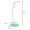 Stolná lampa Kuala LED 6W zelná/biela,3
