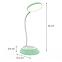 Stolná lampa Kuala LED 6W zelná/biela,3