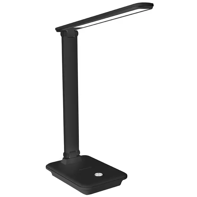 Stolná lampa Medan LED 9W čierna