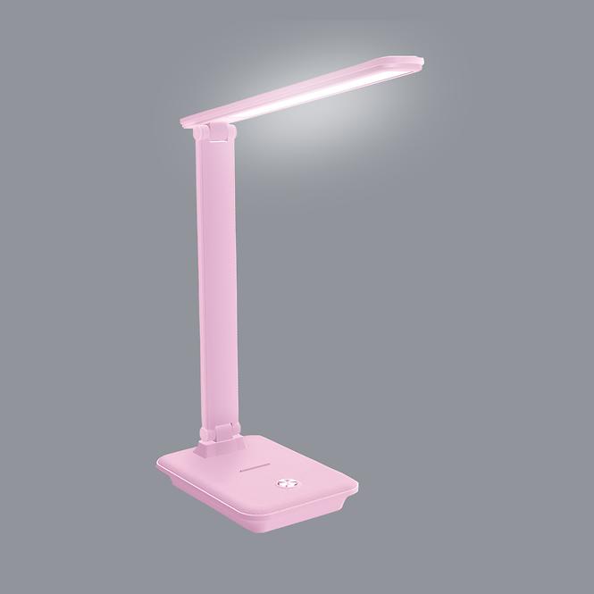 Stolná lampa Medan LED 9W ružová