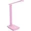 Stolná lampa Medan LED 9W ružová,2