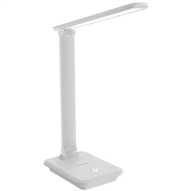 Stolná lampa Medan LED 9W biela