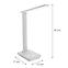 Stolná lampa Medan LED 9W biela,3