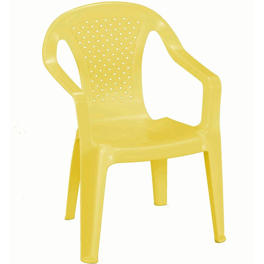Stolička detská žltý