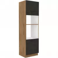 Kuchynská skrinka Vigo Grafit Mat 60dpm-210 2f