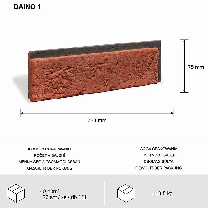 Betónový Obkladový Kameň Daino 1