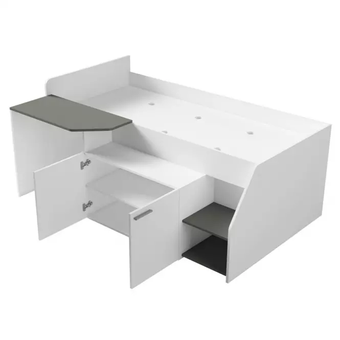 POSTEL MULTI 38  BIELY / GRAFIT