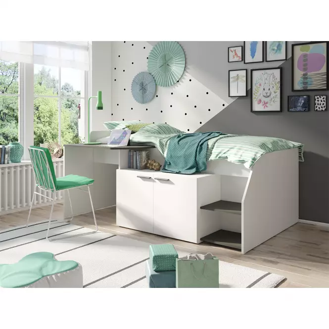 POSTEL MULTI 38  BIELY / GRAFIT