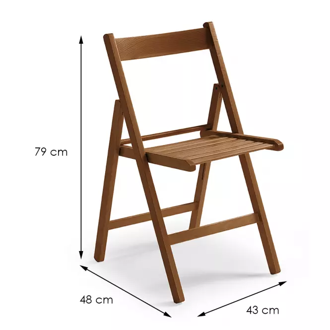 Stolička Libro 43x48x79 cm Wallnut,3