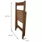 Stolička Libro 43x48x79 cm Wallnut,5