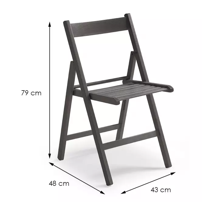 Stolička Libro 43x48x79 cm  Grey,3