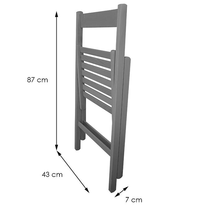 Stolička Libro 43x48x79 Cm Grey