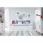 Posteľ Bergen be13 biely Lux/biely lesk,3
