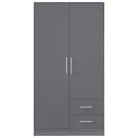 Skriňa Smart Sr3 2d Grafit