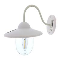 Solárne nástenné  svietidlo HD 300_316  0,5W biele