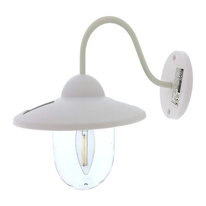 Solárne nástenné  svietidlo HD 300_316  0,5W biele