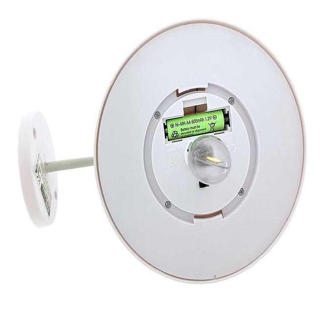 Solárne nástenné  svietidlo HD 300_316  0,5W biele