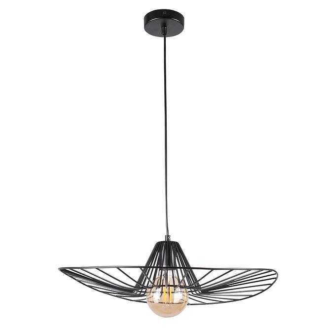 Luster Abano Black 317186 1xE27 LW1