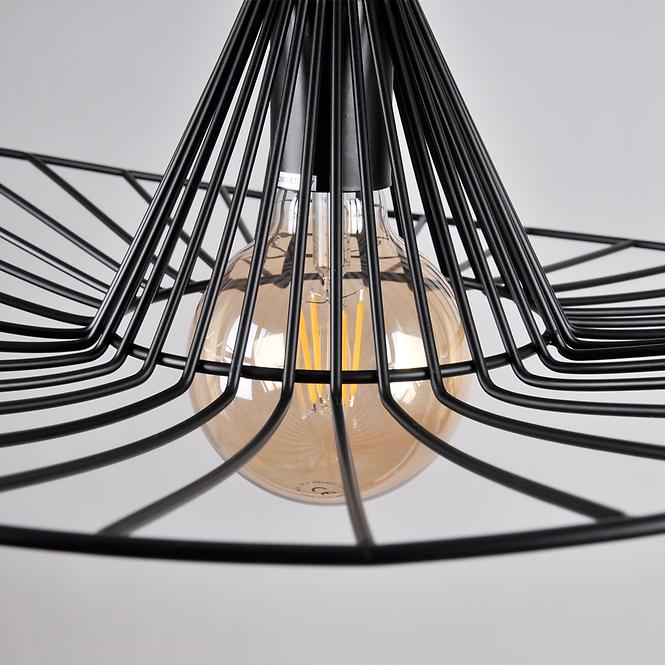 Luster Abano Black 317186 1xE27 LW1