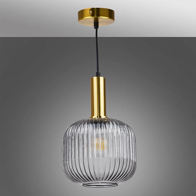 Luster Cumbria 317179  Smokey 1xE27 LW1