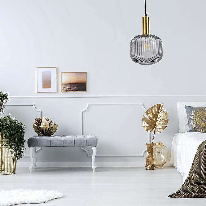 Luster Cumbria 317179  Smokey 1xE27 LW1