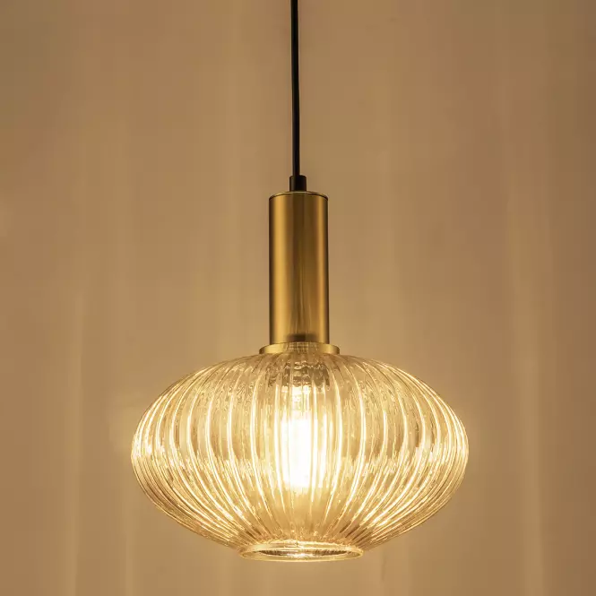 Luster Norfolk 317384 amber 1xE27 LW1