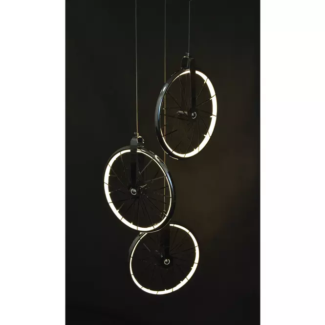 Luster Led Bicykl-3 307569 chrom 33W 3000K LW1