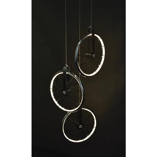 Luster Led Bicykl-3 307569 chrom 33W 3000K LW1