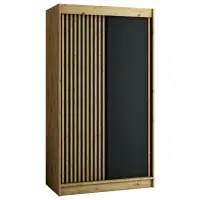 Skriňa Lamelo 120 Dub Artisan/čierna