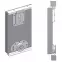 Skriňa Lamelo 1 120 Dub Artisan/čierna,4