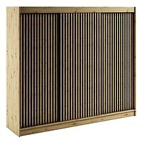 Skriňa Lamelo 1 250 Dub Artisan/čierna