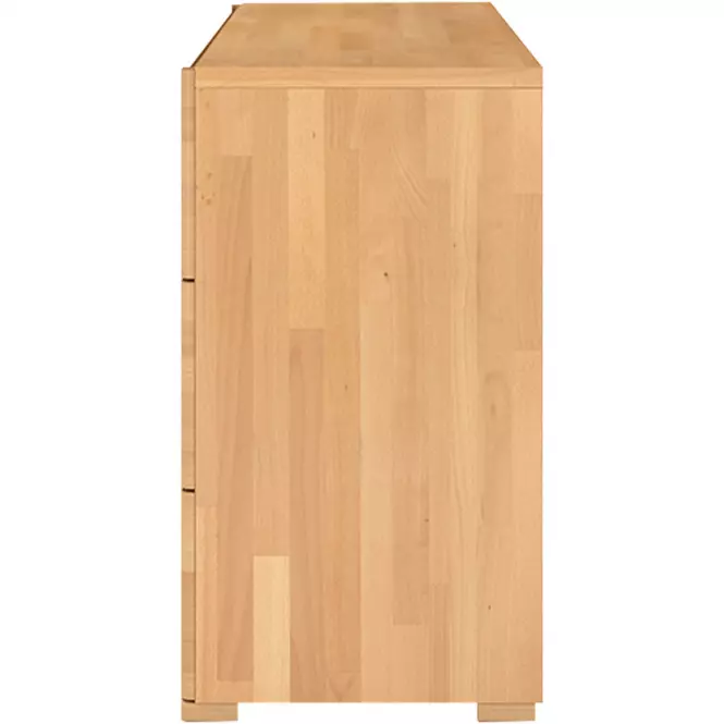 Komoda drevená buk 6s Skandica Sparta prírodný,4