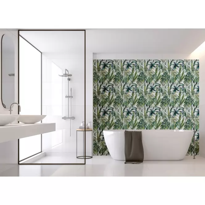 Obklad Dekor Mural Gresowy 60/60 Tropic-3 White Str
