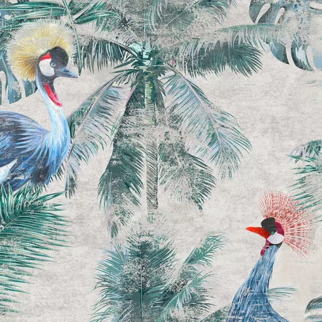 Gresový obklad Dekor Mural 60/60 Birds 4/4