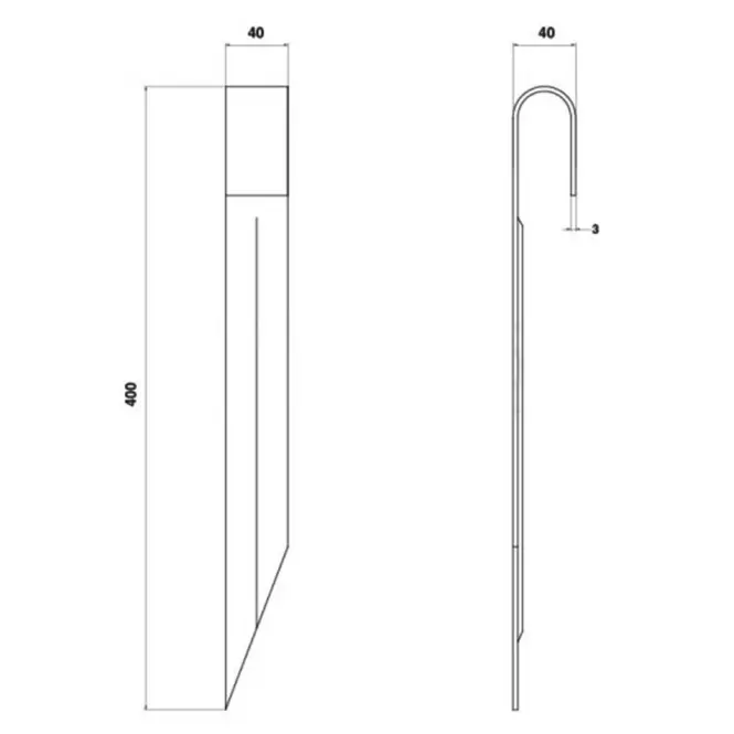 Kotva na trampolínu 40 cm,2