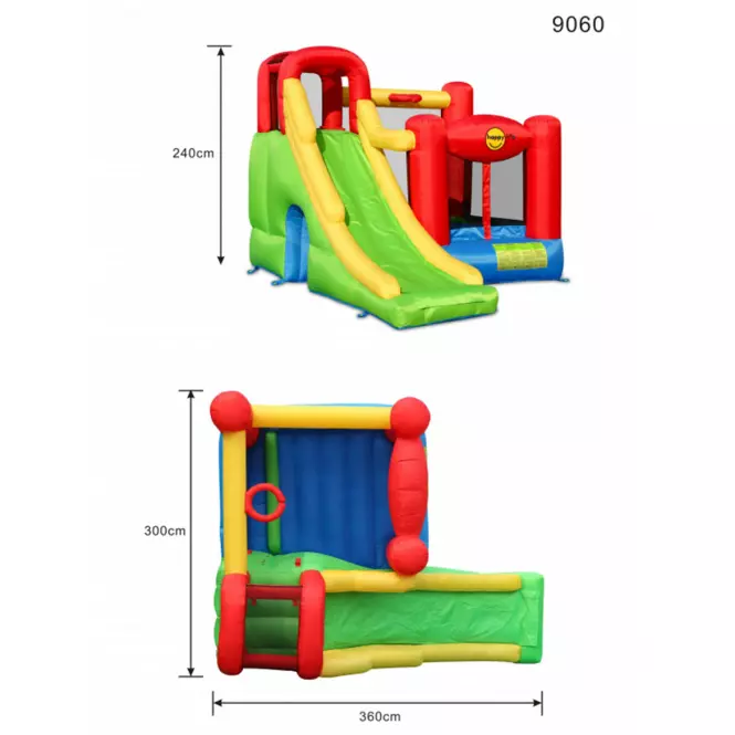Nafukovacie ihrisko Slide 6w2