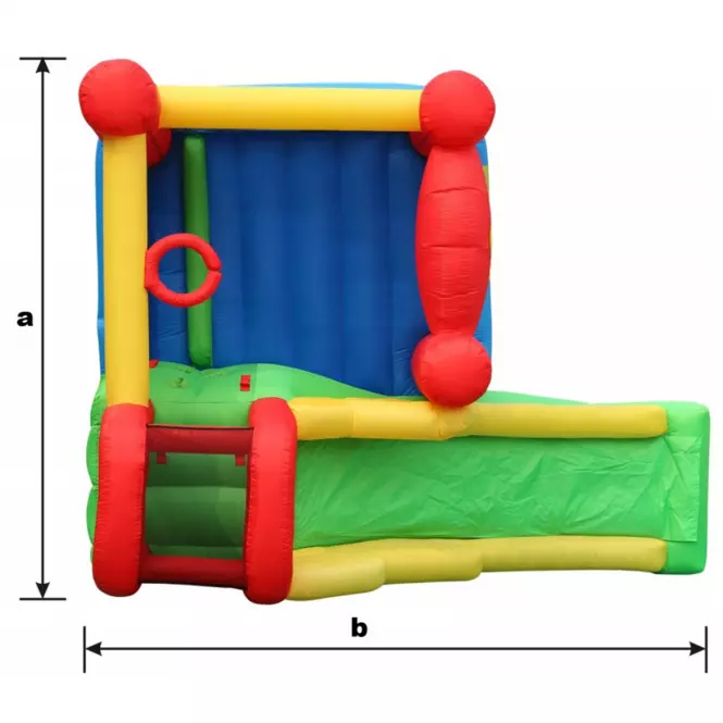 Nafukovacie ihrisko Slide 6w2