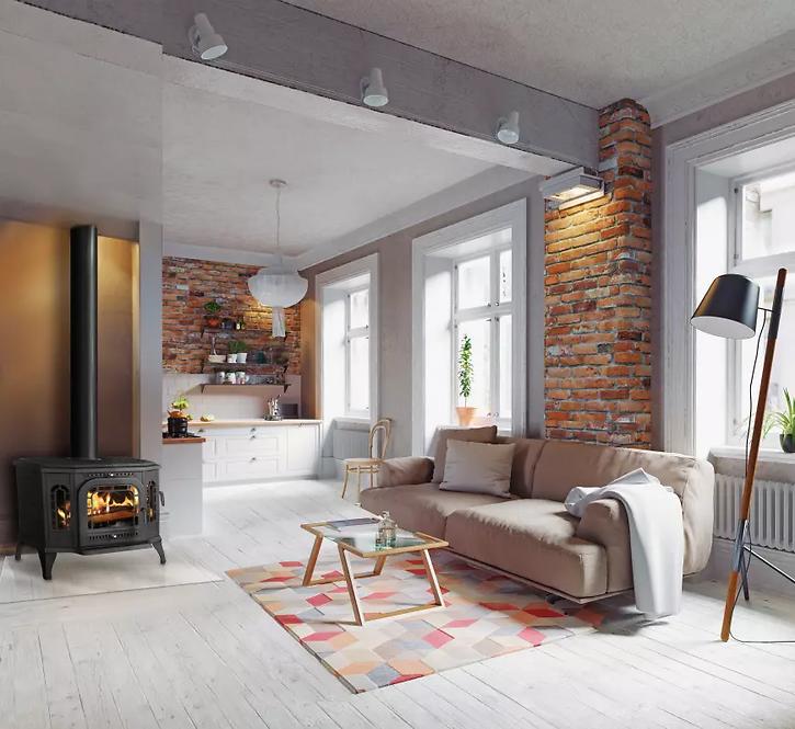 Krbové kachle P7 EKO 10,5 kW dverka bočné pravé